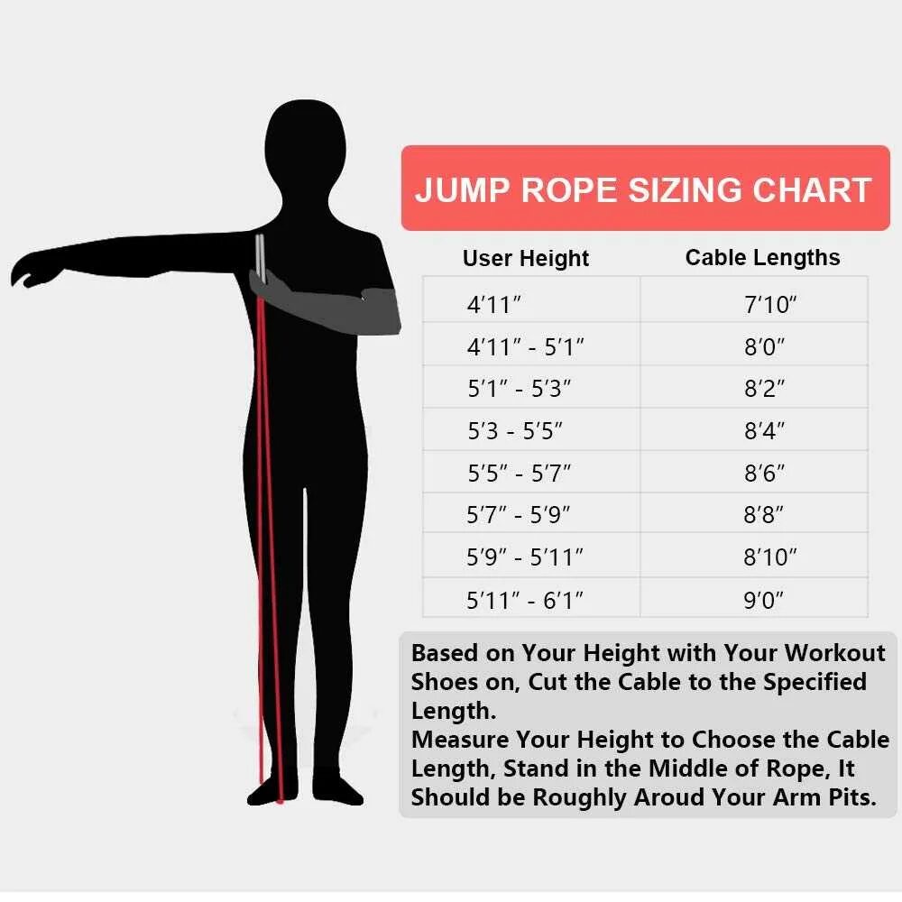 Подобрать длину скакалки. Размер скакалки под рост. Правильный размер скакалки. Подобрать размер скакалки под рост. Как правильно подобрать скакалку