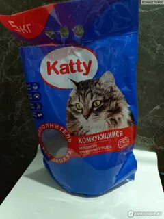 Комкующийся наполнитель для кошачьего туалета katty