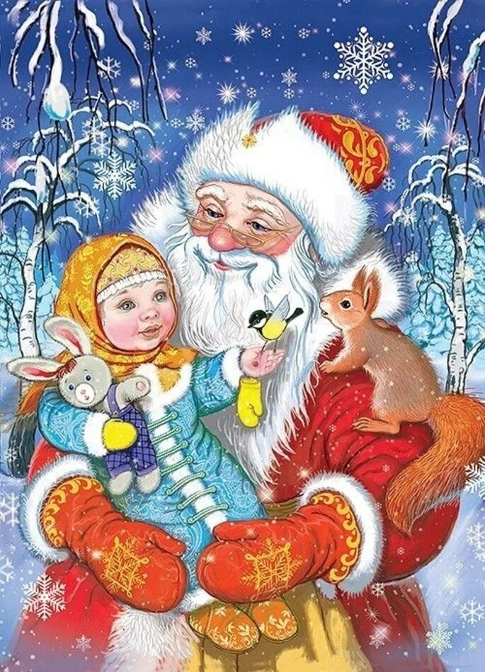 Сказки на новогоднюю тематику