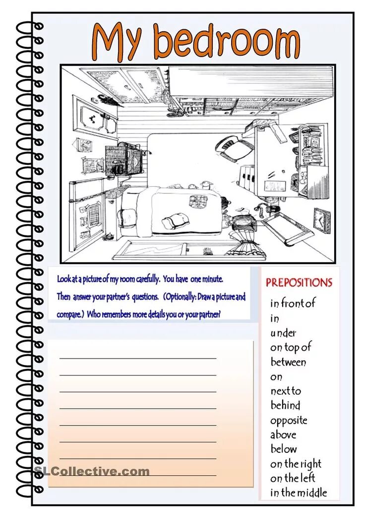 My Room prepositions. Спальня на английском языке Worksheets. Prepositions of place in my Room. Bedroom Vocabulary.