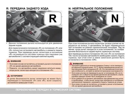 Рычаг селектора ошибка