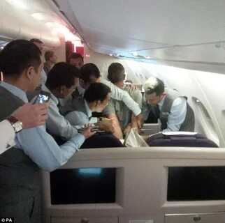 The first passengers to begin