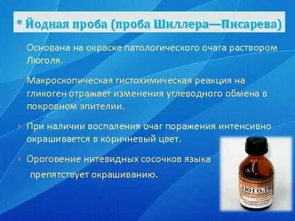 Проба шиллера писаревой