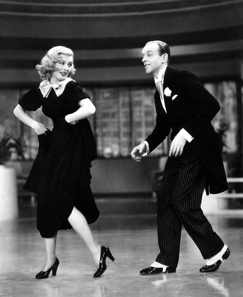 Times swinger. Fred Astaire Adele. Swing time 1936.