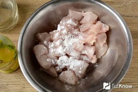 Филе курицы с крахмалом