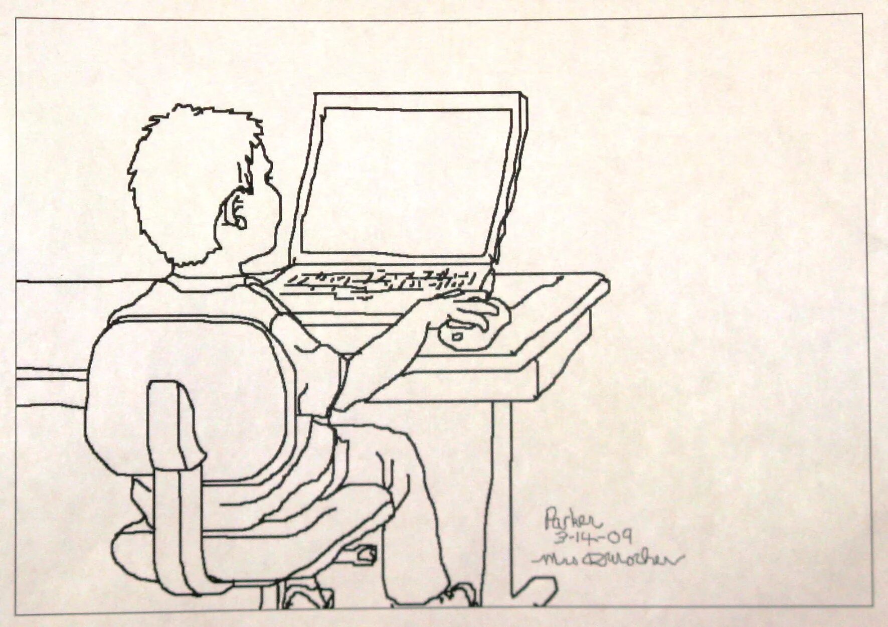 Draw on computer. Простые рисунки на компьютере. Рисунки на компьютере для начинающих. Компьютер карандашом. Компьютер рисунок для детей.