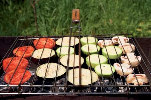 Вкусный рецепт овощей на мангале