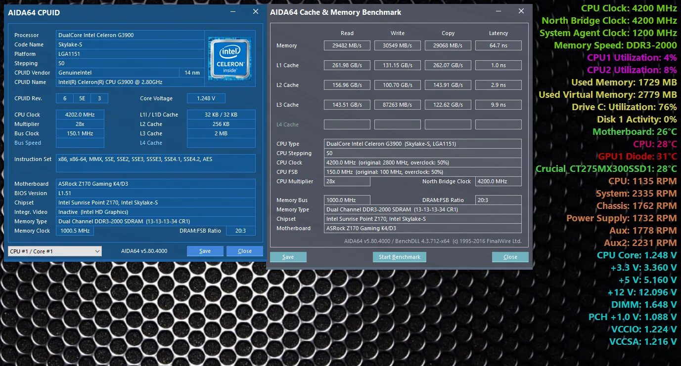 Intel r celeron r cpu g3900. G3900cpu. g3900 cpu z. intel celeron g3900 cpu z. dual channel ddr3 aida.