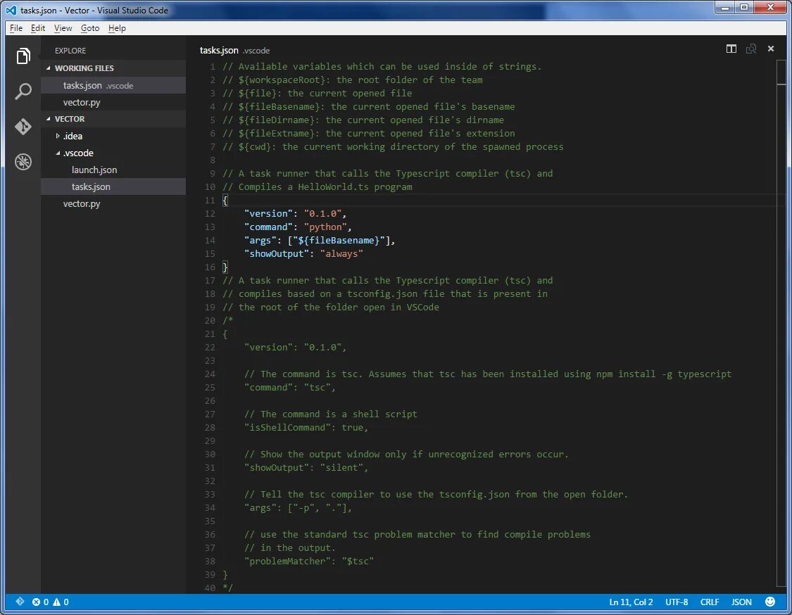 Vscode directory