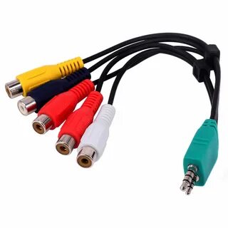 Кабель компонентный av tv rca