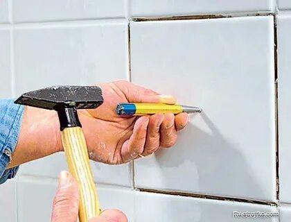 Заменяем треснувшую плитку