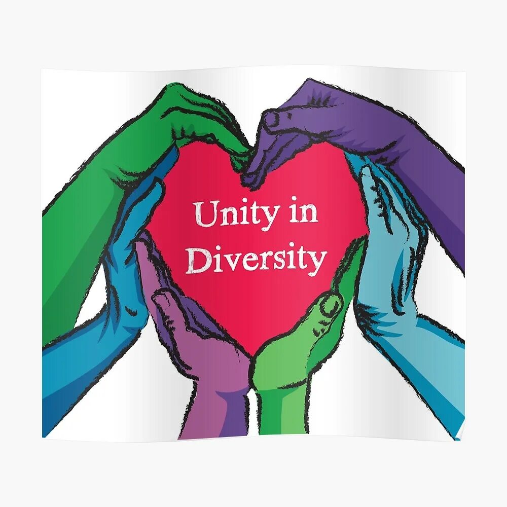 Unity in diversity. Unity through diversity. canada unity and diversity.