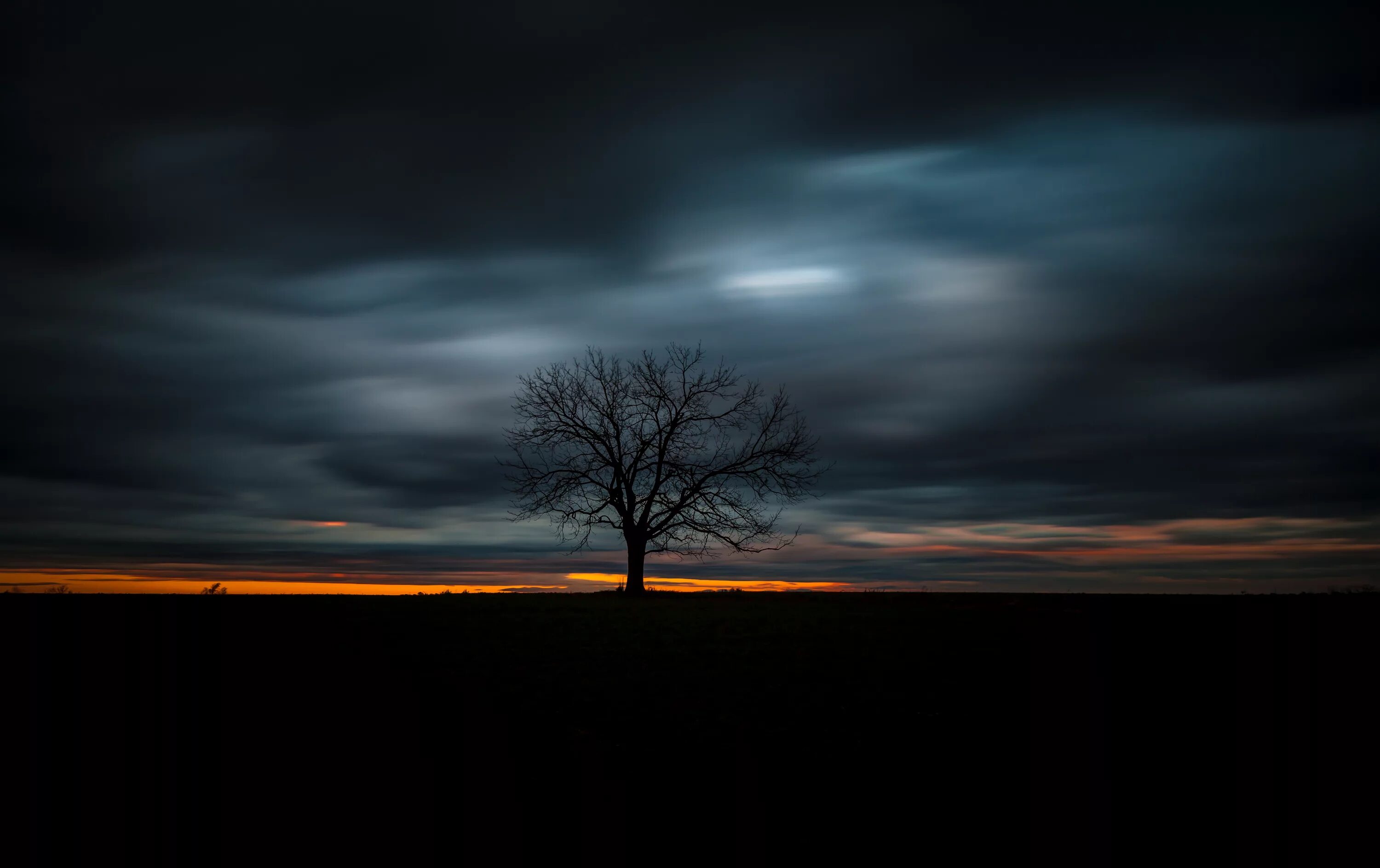 Fall in the dark