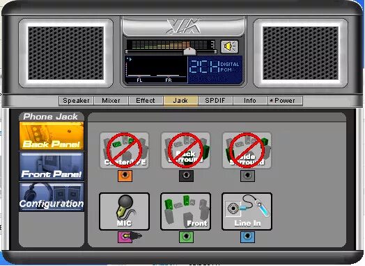 Vt1705 audio codec