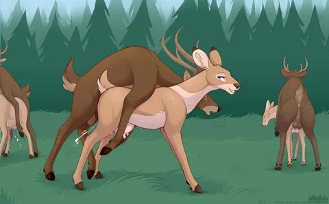 Slideshow cartoon deer porn.