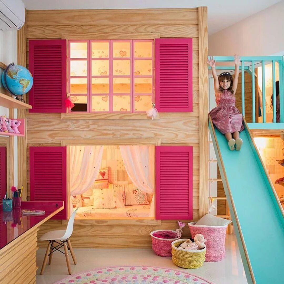 Создать на дому маленькую. Комната для детей. Комната для девочки. Красивая детская для девочки. Классные комнаты для девочек.