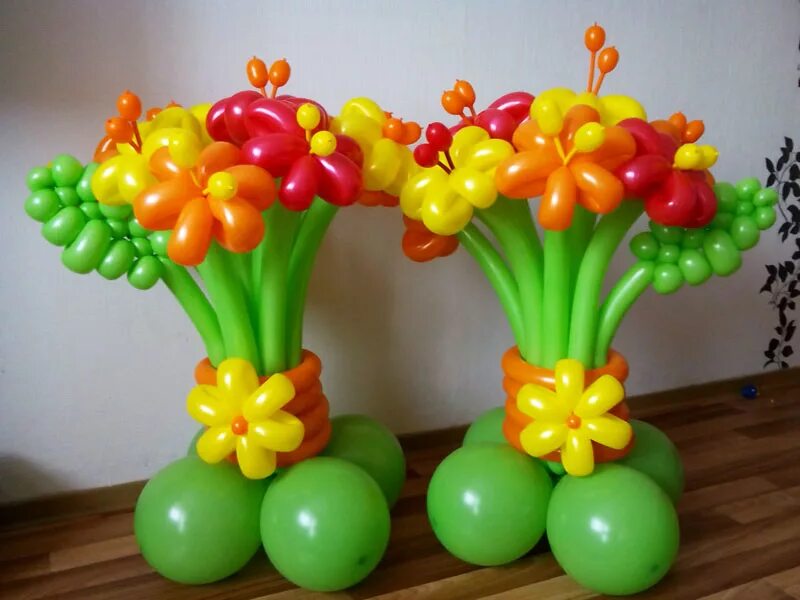 Роща из шаров. Букет из шаров. Цветы из воздушных шаров. Цветы из шариков воздушных.