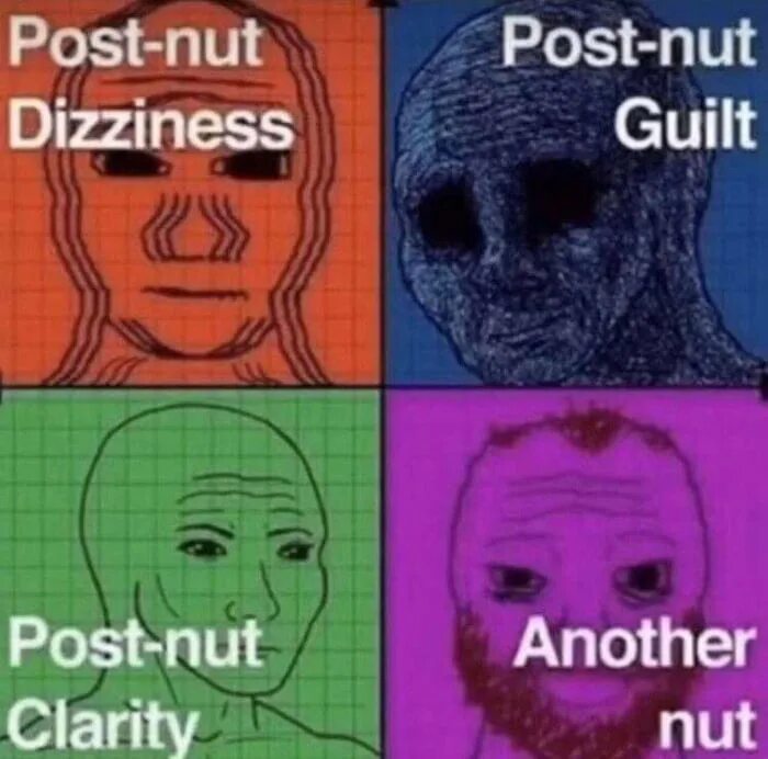 Post nut clarity перевод. Post nut. Nut clarity. Post nut clarity set. Post nut.