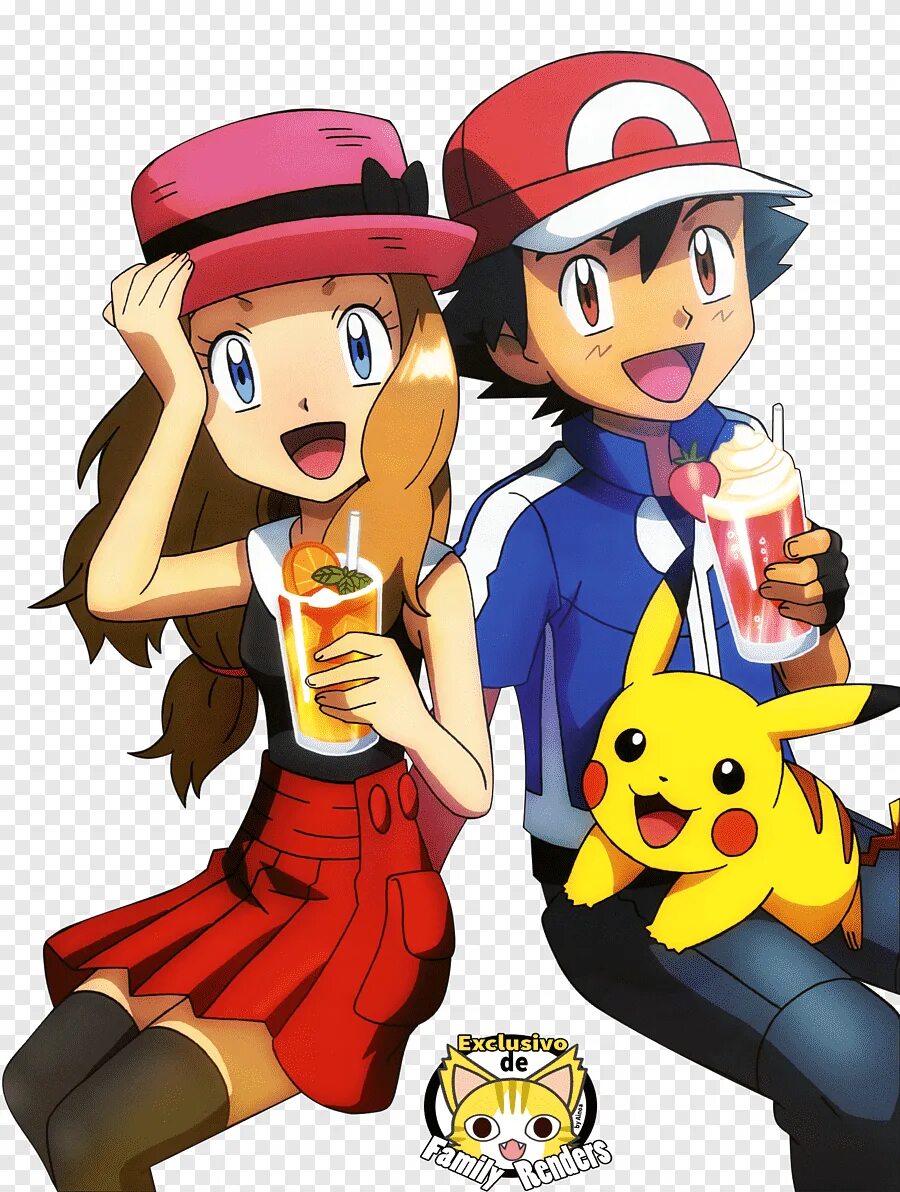 Dogday x y n. Эш Кетчум XY. Покемон Эш Кетчум. Эш Кетчум и Серена. Pokemon Ash Ketchum and Serena.