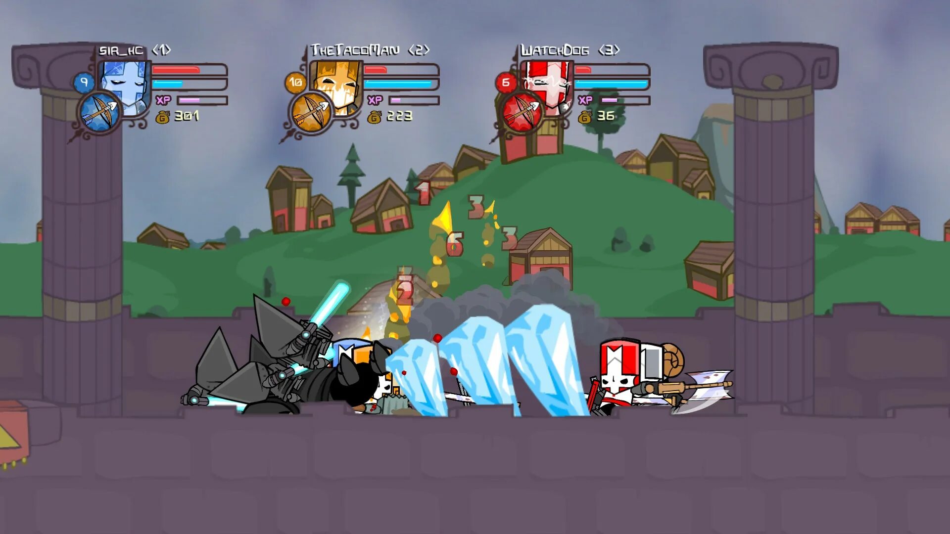 Castle crashers играть по сети. Castle crashers играть по сети