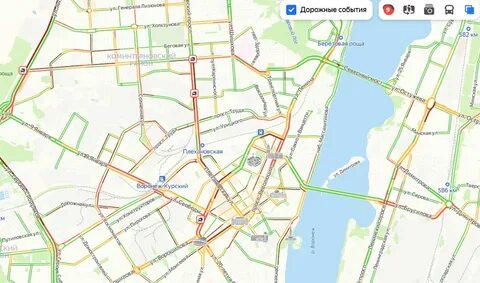 Воронеж ул дорожная на карте