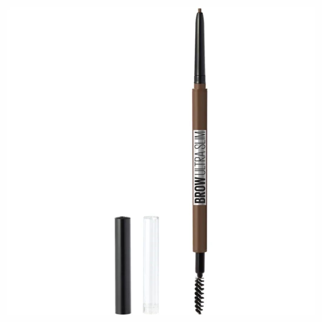 Maybelline для бровей brow. Maybelline New York Brow Ultra Slim. Карандаш для бровей броу ультра слим мейбелин. Maybelline New York Brow Ultra Slim Eyebrow Pencil. Карандаш для бровей мейбелин Brown Ultra Slim.