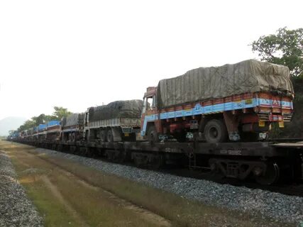 Trains carry