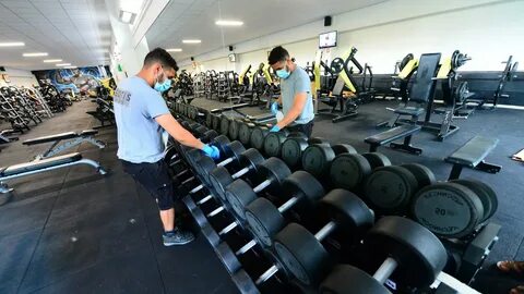 Открыли фитнес залы