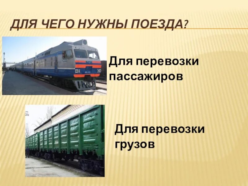 Зачем нужны поезда школа россии. Поезд для презентации. Для чего нужны поезда. Зачем нужны поезда 1 класс. Зачем нужны поезда 1 класс окружающий мир.
