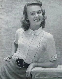 Vintage knitting