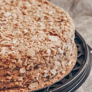 Наполеон вкусные коржи