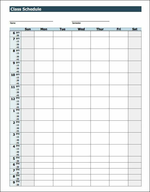 Class schedule. Class schedule template. schedule of classes design. schedule printable.