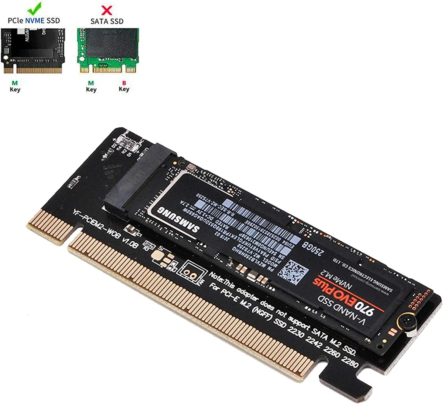 PCI Express SSD WD Black. (M Key) 2242/2260/2280 PCIE 3.0 x4. One m.2 2280 PCIE 3.0 x4 Slot. Pci support