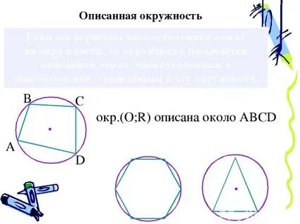 Если все многоугольника лежат на окружности