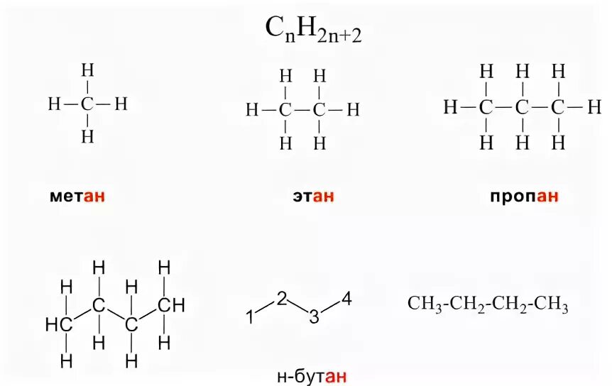 Метан и бутан являются гомологами