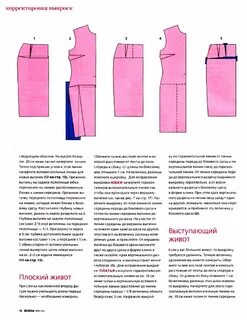 Корректировка выкроек