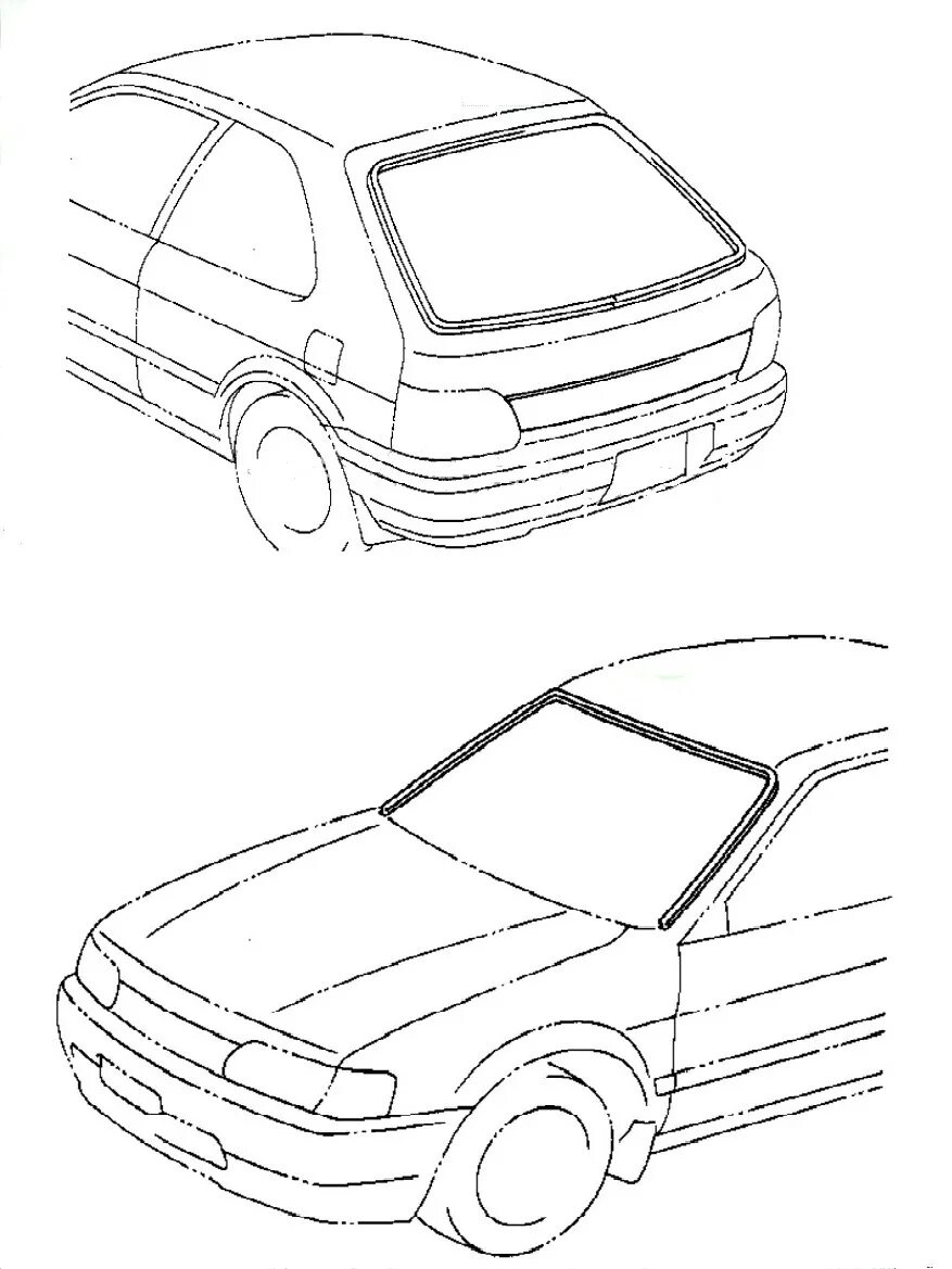 75311 тойота. Схема электропроводки тойота корона. Тойота корса схема. Toyota corsa 1997. Тойота корса чертеж.