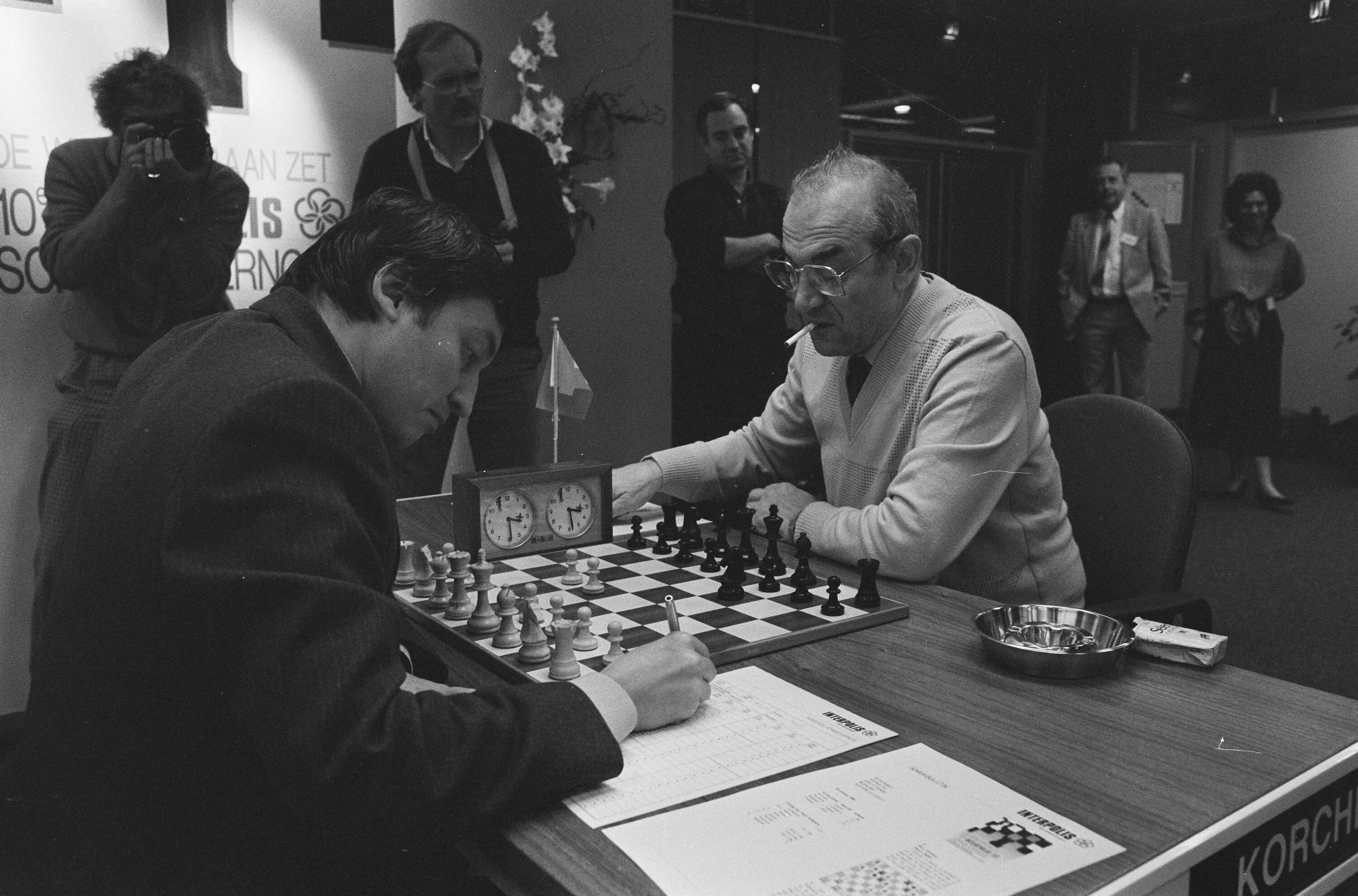 Корчной шахматист и Карпов. Каспаров Корчной 1978.