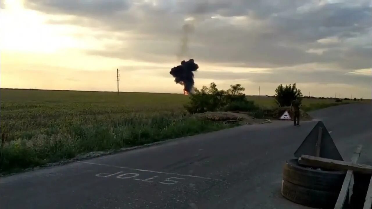 Сбитые российские самолеты в Украине.