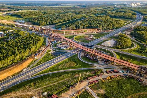 Строительство дорог в новой москве