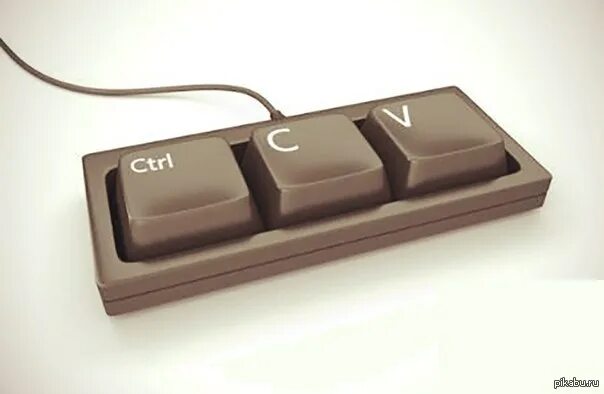 Клавиша ctrl v