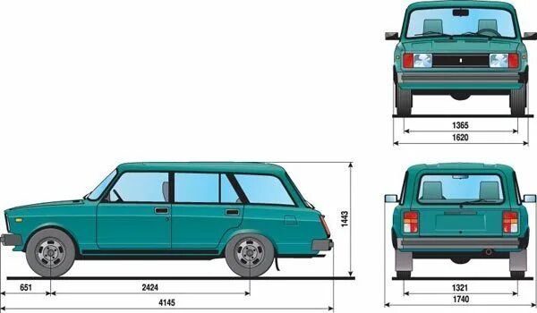 Габариты автомобилей ваз. Габариты ВАЗ 2107. Габариты ВАЗ 2107 ширина. Клиренс ВАЗ 2104.