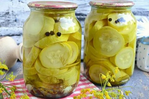 Как приготовить маринованные кабачки на зиму