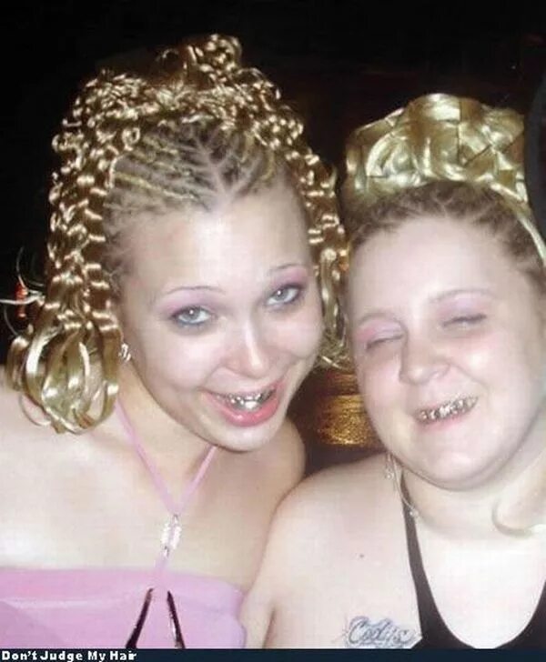 девушка гламурная тупая.