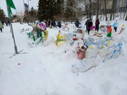 Снежная баба новосибирск