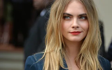 HD wallpaper model, actress, cara delevingne, face, celebrity, blonde, blue...