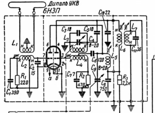 Схема лампового блока УКВ. Радиоприемник ламповый Урал 112 блок УКВ. Блок УКВ ламповый ИП 2. Схема УКВ приемника. 089 укв