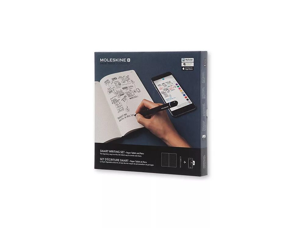 Smart write. Набор smart writing moleskine. moleskine smart writing set. дисплей настольный moleskine smart writing set. paper tablet.