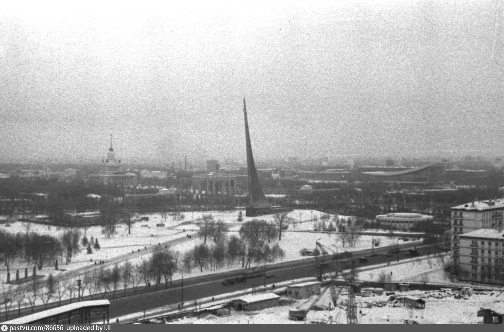 Село останкино. Москва район Останкино в 60-е годы. Москва 1950 Останкино. Улица Академика Королева 1960.