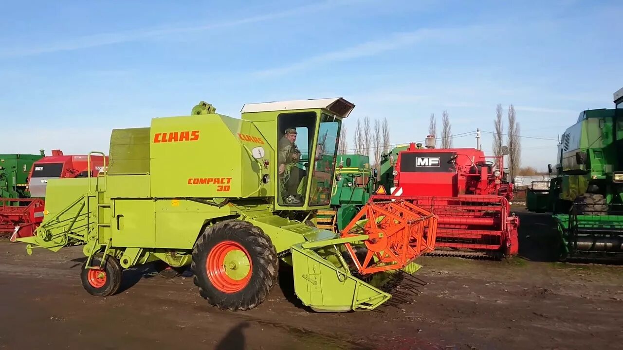 Компакт 30. Комбайн Джон Дир 1075. Мини комбайн CLAAS. CLAAS Compact 25. ТНВД мини комбайн компакт класс.